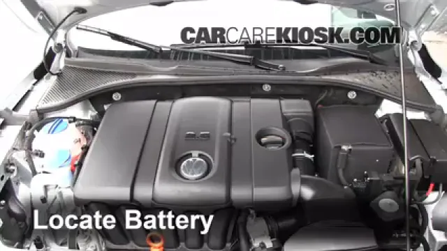 2012 Volkswagen Passat S 2.5L 5 Cyl. Sedan (4 Door) Battery Replace